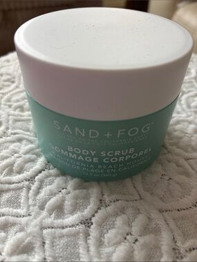 Sand + Fog California Beach House Body Scrub — Aqua